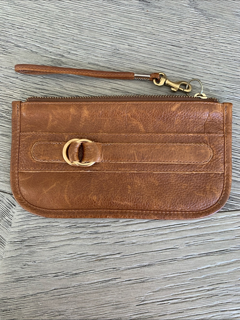 Rachel Nasvik Collection leather wallet.